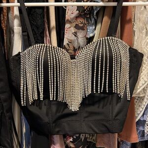 Corset cropped top